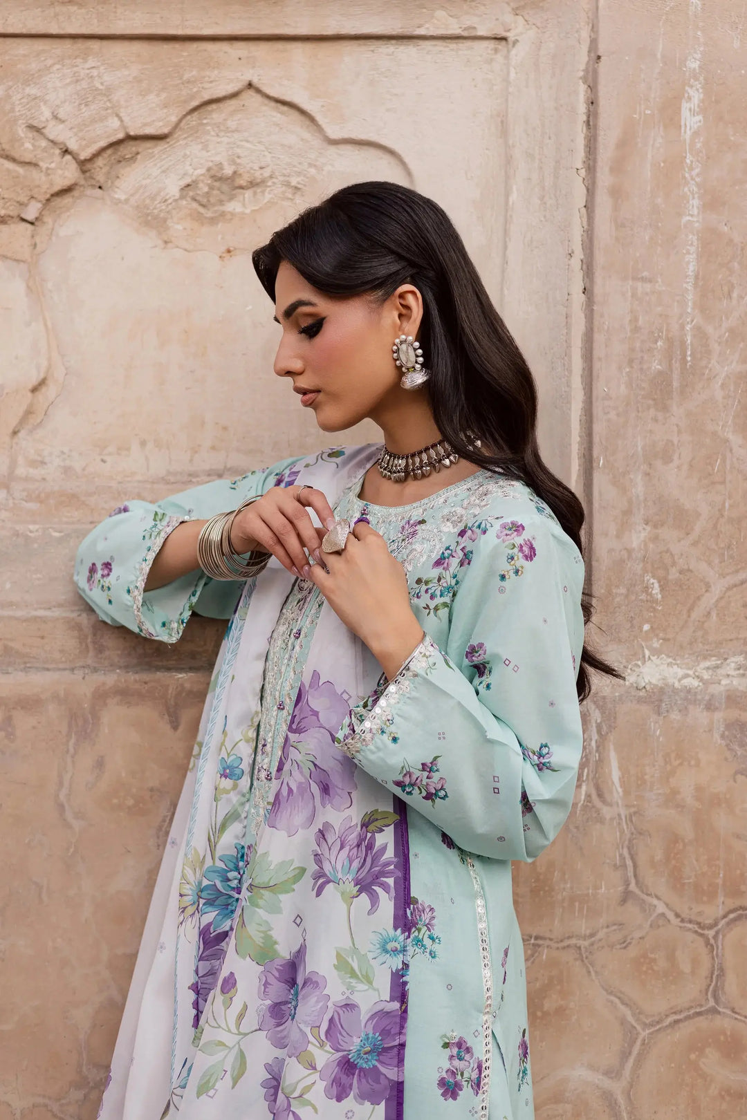 BATIK Festive Eid Prints 3 PIECE | MORTICIA-13