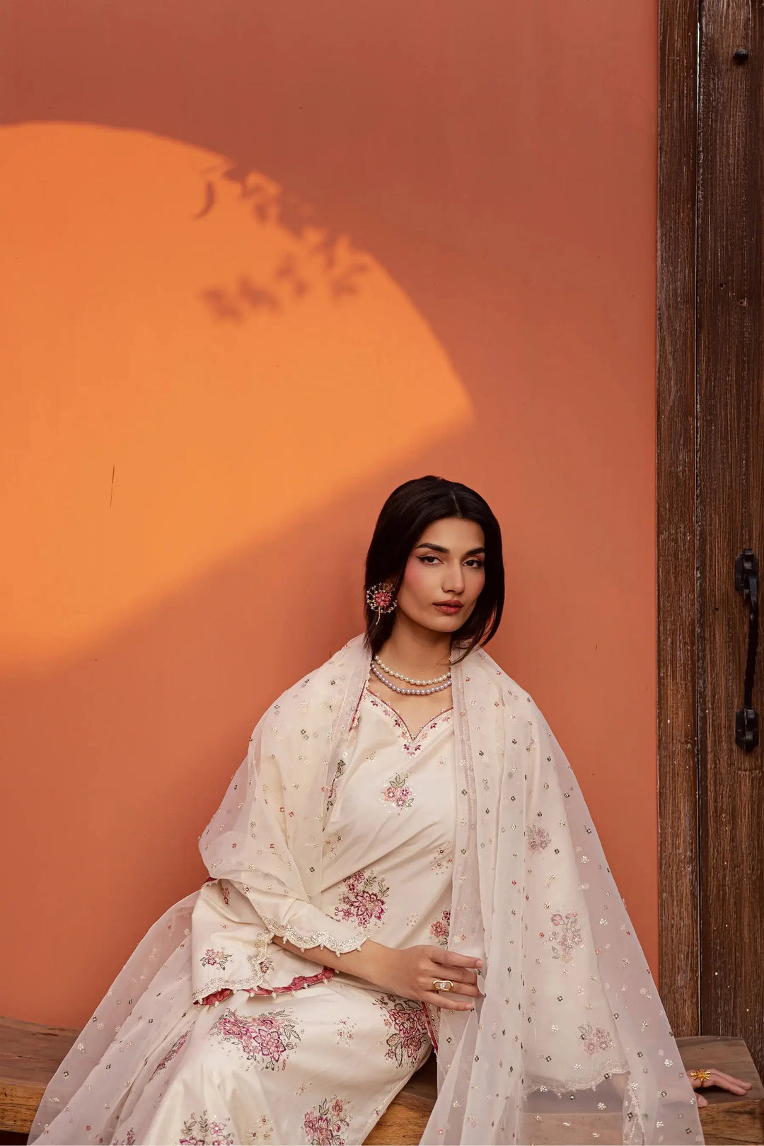 BATIK Festive Embroidered Lawn 3 PIECE | PEARL ELORA-20