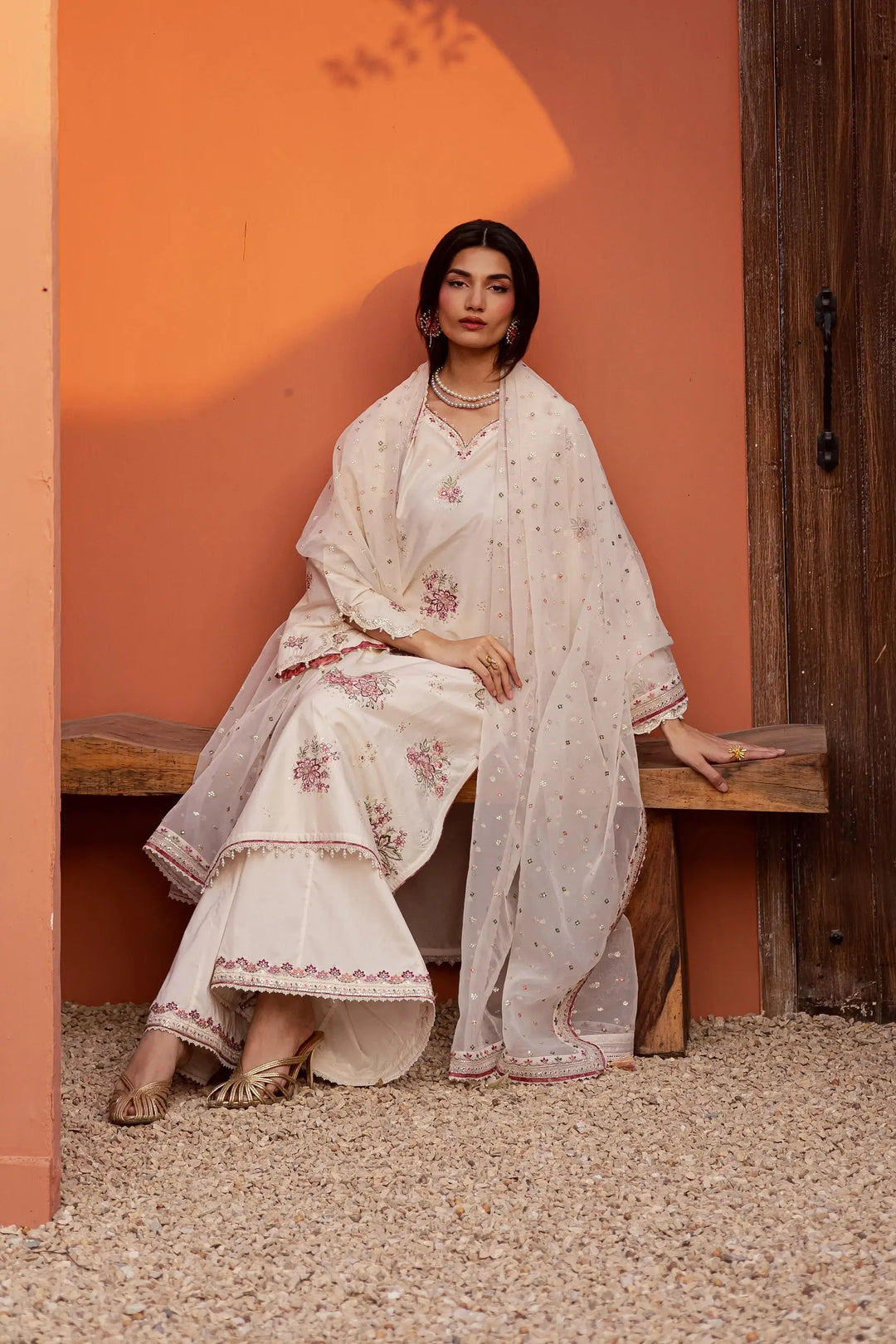 BATIK Festive Embroidered Lawn 3 PIECE | PEARL ELORA-20