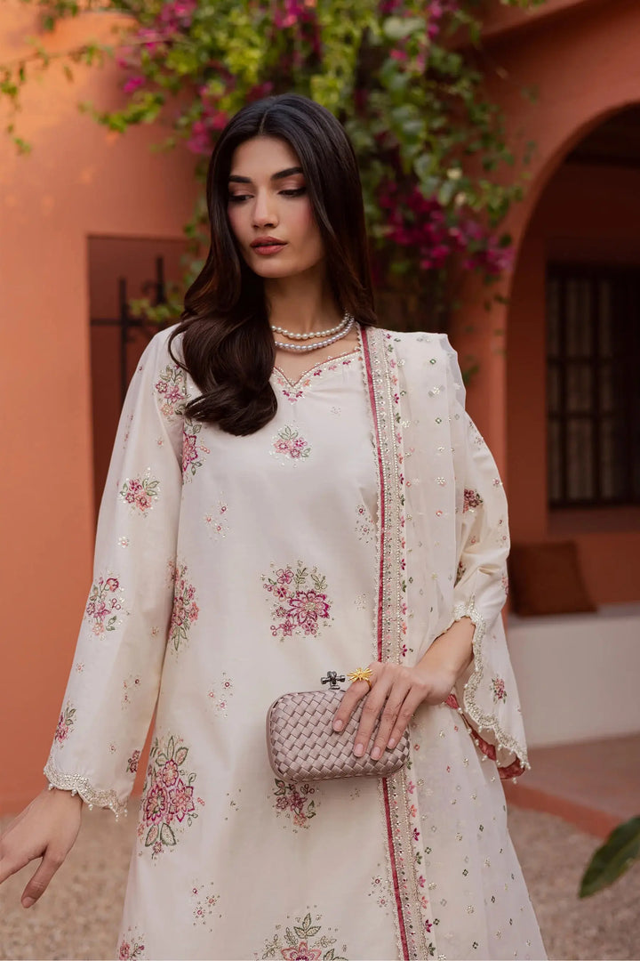 BATIK Festive Embroidered Lawn 3 PIECE | PEARL ELORA-20