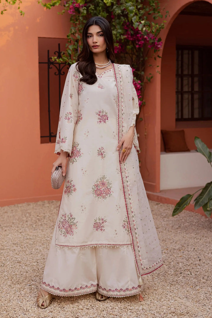 BATIK Festive Embroidered Lawn 3 PIECE | PEARL ELORA-20