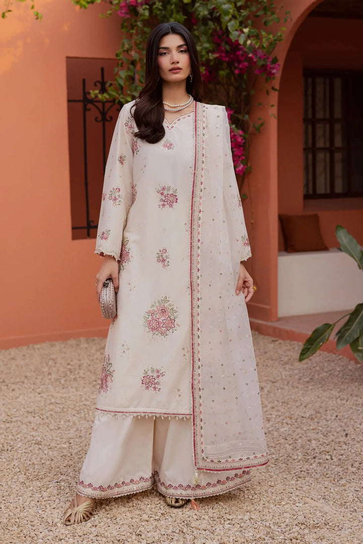 BATIK Festive Embroidered Lawn 3 PIECE | PEARL ELORA-20